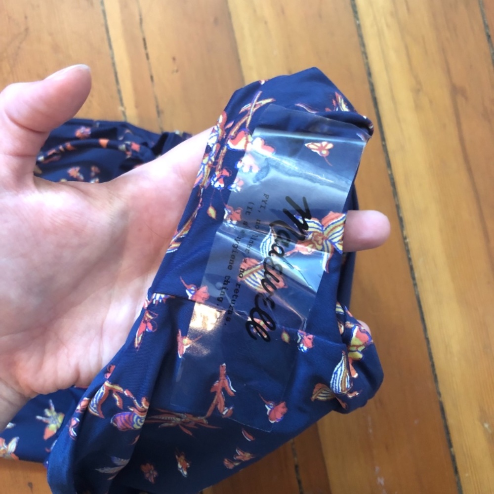 NWT Madewell one piece swimsuit - Picture 4 of 5